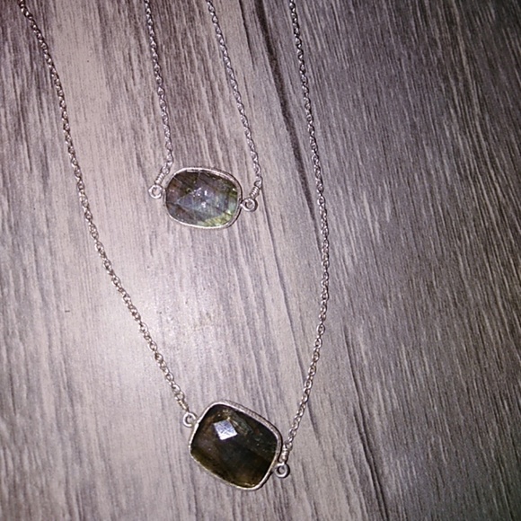 Delicate labradorite bracelet sterling silver - Picture 1 of 3